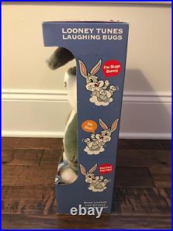 1998 (Warner Bros. Store) LOONEY TUNES (LAUGHING BUGS) Bunny Plush, NEW! RARE 1998 (Warner Bros. Store) LOONEY TUNES (LAUGHING BUGS) Bunny Plush, NEW! RARE