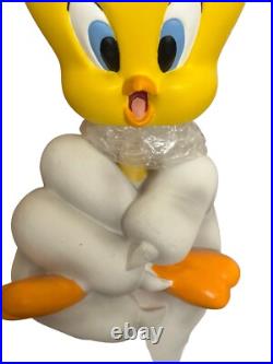 1998 Warner Bros Tweety Sylvester Bobblehead I Taw a Putty Tat Rare NIB