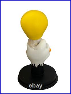 1998 Warner Bros Tweety Sylvester Bobblehead I Taw a Putty Tat Rare NIB