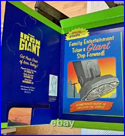 1999 Iron Giant Promo Display Kit Screener VHS Warner Bros Rare Marketing Box