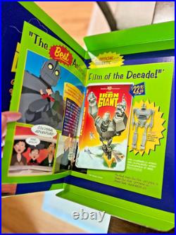 1999 Iron Giant Promo Display Kit Screener VHS Warner Bros Rare Marketing Box
