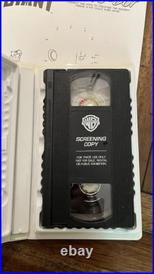 1999 Iron Giant Promo Display Kit Screener VHS Warner Bros Rare Marketing Box