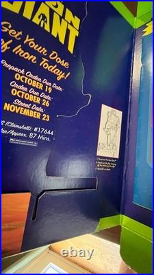 1999 Iron Giant Promo Display Kit Screener VHS Warner Bros Rare Marketing Box