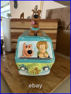 1999 Scooby Mystery Machine Cookie Jar Warner Bros Studio with Lid Rare Vintage