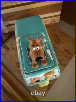 1999 Scooby Mystery Machine Cookie Jar Warner Bros Studio with Lid Rare Vintage