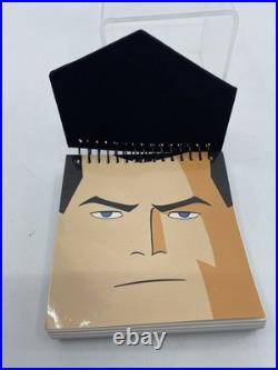 1999 Warner Bros Studio Store Batman Bruce Wayne Mask Spiral Notepad Rare