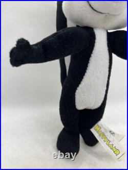 2005 Vintage SUPER RARE HAPPYLAND Pepe Le Pew 10 Plush Looney Tunes Warner Bros