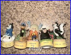 24 Set 1998 Lenox Warner Bros. Ceramic Figurines Rare Set EUC 24 Set 1998 Lenox Warner Bros. Ceramic Figurines Rare Set EUC
