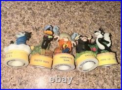 24 Set 1998 Lenox Warner Bros. Ceramic Figurines Rare Set EUC 24 Set 1998 Lenox Warner Bros. Ceramic Figurines Rare Set EUC