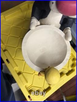 25 Sylvester & Tweety Bird HEAVY BIRD BATH RARE Warner Brothers Store Statue