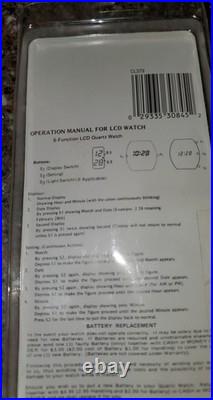 (2) Gremlins/Gremlins 2 GIZMO Digital Watches NIB 84' & 90' Rare VTG WARNER BROS