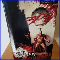 300 King Leonidas Resin Statue Limited Edition-NECA- Numbered-RARE-New