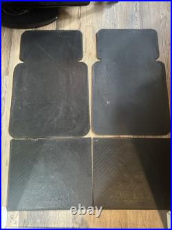 4 Tweety Bird Looney Tunes All Fired Up Floor Car Mats 2000 Warner Bros Rare VTG 4 Tweety Bird Looney Tunes All Fired Up Floor Car Mats 2000 Warner Bros Rare VTG