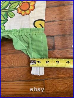 4pc Rare Vintage Tweety Bird Sylvester The Cat Warner Bros Inc. 1975 Curtains
