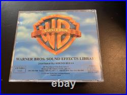 5 Warner Brothers Sound Effect Library CDs 1992 Excellent RARE