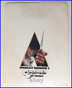 A Clockwork Orange Press Kit RARE Official Warner Bros. Publicity Materials