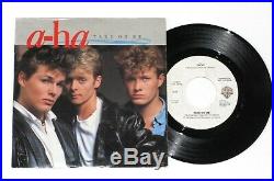 A-ha Take On Me 45rpm 7 vinyl single 1985 Mini COMIC BOOK vintage 80s RARE
