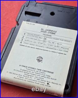 Al Jarreau High Crime 8 Track Tape UNTESTED 1984 VERY RARE WB-25106 Warner Bros