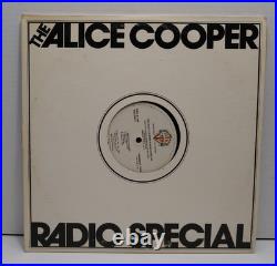 Alice Cooper 1979 Radio Special 2 LP Set Warner Bros RARE RADIO STATIONS ONLY