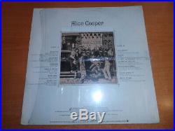 Alice Cooper Grandes Exitos Ultra Rare Mexican Test Press Tri Colour Vinyl Album