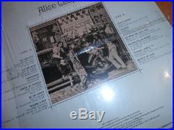Alice Cooper Grandes Exitos Ultra Rare Mexican Test Press Tri Colour Vinyl Album