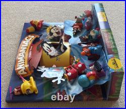 Animanics Happy Meal Display w 26 Toys 7 Boxes Rare 1995 McDonald's Warner Bros