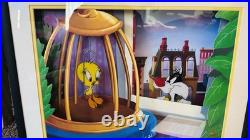 Animated Warner Bro Tweety & Sylvester Move&Sound work! RARE COLLECT #8710/9500