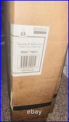 Animated Warner Bro Tweety & Sylvester Move&Sound work! RARE COLLECT #8710/9500