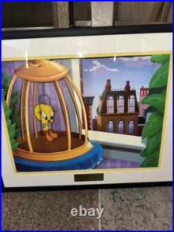 Animated Warner Bro Tweety & Sylvester Move&Sound work! RARE COLLECT #8710/9500