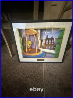 Animated Warner Bro Tweety & Sylvester Move&Sound work! RARE COLLECT #8710/9500