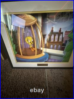 Animated Warner Bro Tweety & Sylvester Move&Sound work! RARE COLLECT #8710/9500