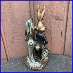 Austin Sculpture Looney Tunes Bugs Lola Bunny Wedding Day RARE