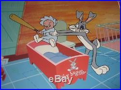 BABY BUGGY BUNNY BUGS BUNNY BABY FACED FINSTER CEL with COA 244/350 SUPER RARE