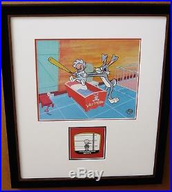 BABY BUGGY BUNNY BUGS BUNNY BABY FACED FINSTER CEL with COA 244/350 SUPER RARE