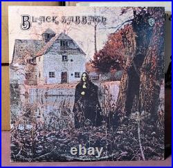 BLACK SABBATH, Super Rare BLACK SABBATH Debut LP On Warner Bros 1970, VG+/VG