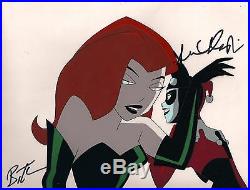 BRUCE TIMM rare HARLEY & IVY limo Holiday Knights cel SIGNED 2X Arlene Sorkin WB