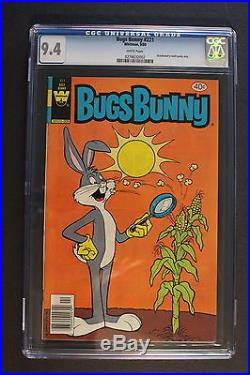 BUGS BUNNY #221 WHITMAN Warner Bros 9/1980 Pre-Pack Only RARE CGC NM 9.4