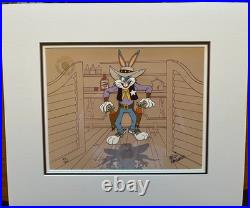 BUGS BUNNY SHOWDOWN Signed FRIZ FRELENG LIMITED EDITION CEL RARE 83/300 1988