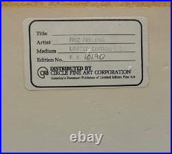 BUGS BUNNY SHOWDOWN Signed FRIZ FRELENG LIMITED EDITION CEL RARE 83/300 1988