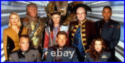 Babylon 5/Crusade Custom Embroided Patch Prop Rare Warner Bros Rank