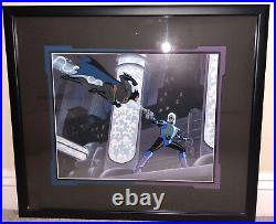 Batman Animated Seres Limited Edition Cel Heart Of Ice Mr Freeze Rare