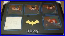 Batman Animated Series Production Cels Batgirl Sequence Rare! Big! Beautiful