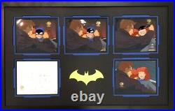 Batman Animated Series Production Cels Batgirl Sequence Rare! Big! Beautiful