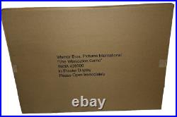 Batman Standee BATMAN BEGINS Rare 4'x6' Warner Bros. Promo Cardboard Banner NIB