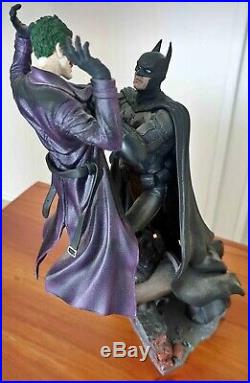 Batman Vs Joker Arkham Origins Figure Statue Collectors Item Rare Fast Delivery