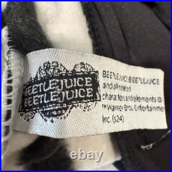 Beetlejuice Warner Bros Studio Tour Hollywood Exclusive Fleece Jacket Small Rare