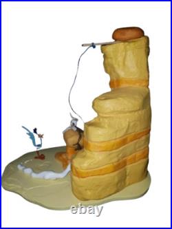 Big Looney Tunes Wile E Coyote Road Runner statue figure rare warner bros willy