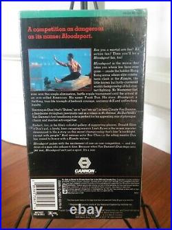 Bloodsport (VHS, 1987) Brand New Factory Sealed Warner Bros Van Damme RARE