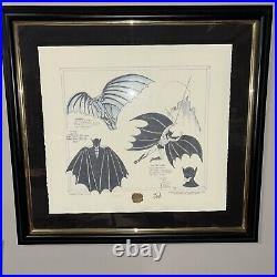 Bob Kane signed Batman DaVinci 17 x 19.5 Lithograph #402/500 RARE Warner Bros Bob Kane signed Batman DaVinci 17 x 19.5 Lithograph #402/500 RARE Warner Bros