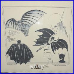 Bob Kane signed Batman DaVinci 17 x 19.5 Lithograph #402/500 RARE Warner Bros Bob Kane signed Batman DaVinci 17 x 19.5 Lithograph #402/500 RARE Warner Bros